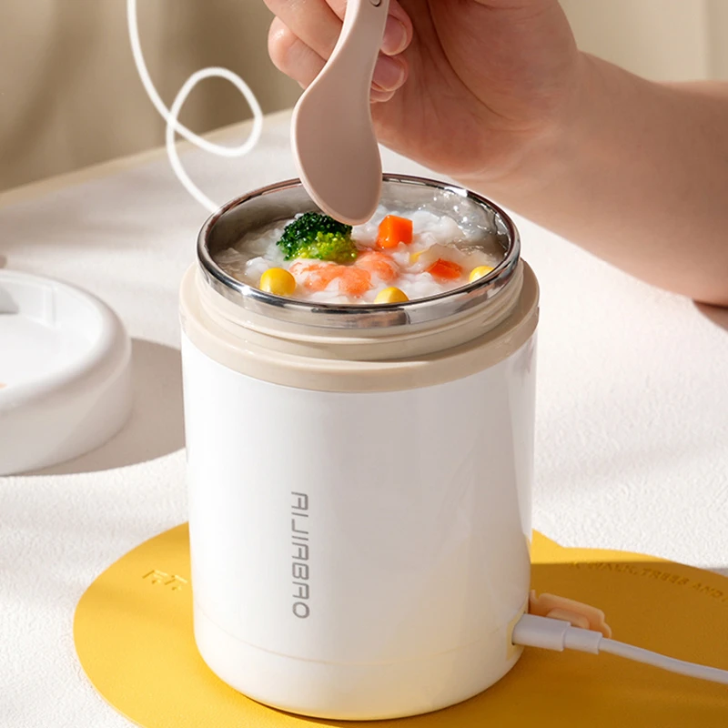 Meal Prep Tupperware - 600 мл USB электрический нагревательный ланч-бокс