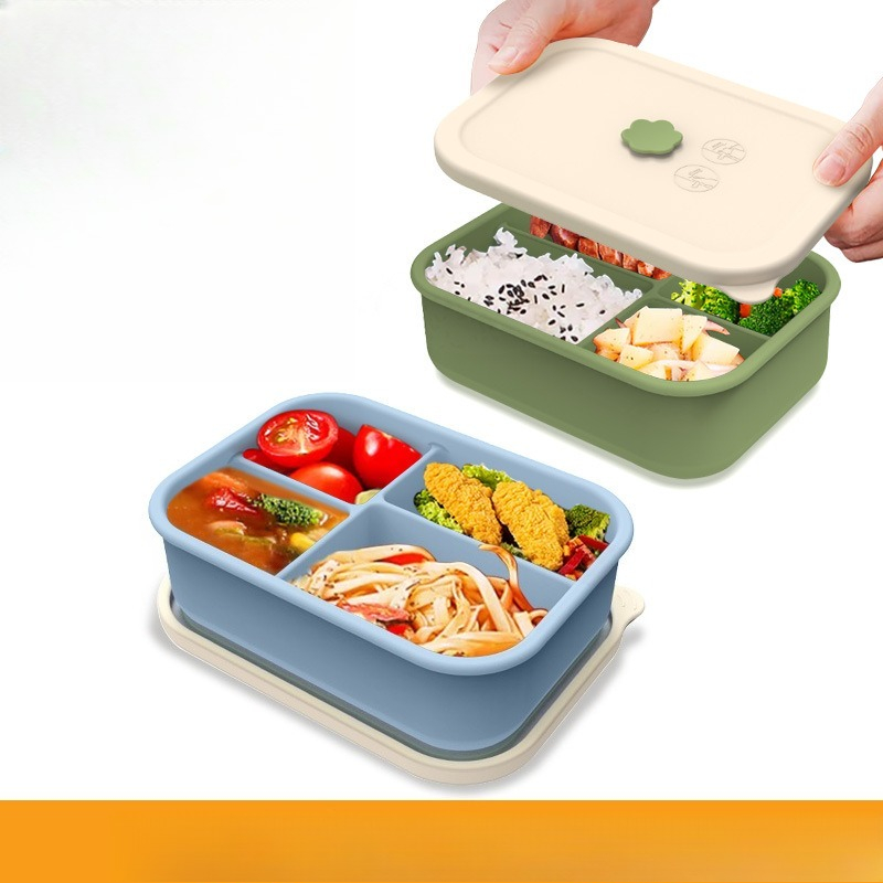 Meal Prep Diet - Силиконовый ланч-бокс для микроволновой печи с
