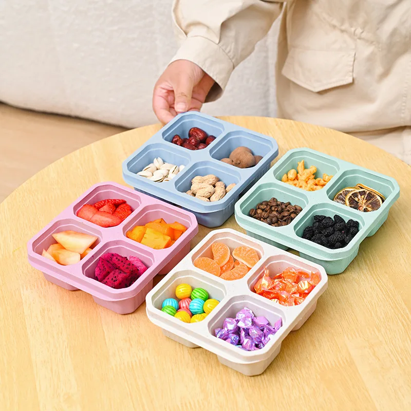 Meal Prep Meal Ideas - Контейнер для закусок с 4 ячейками