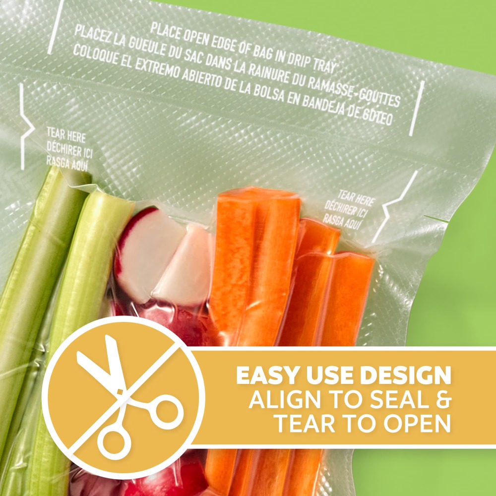 Вакуумные пакеты FoodSaver Pin – обзор и цена Meal Prep Vacuum Seal