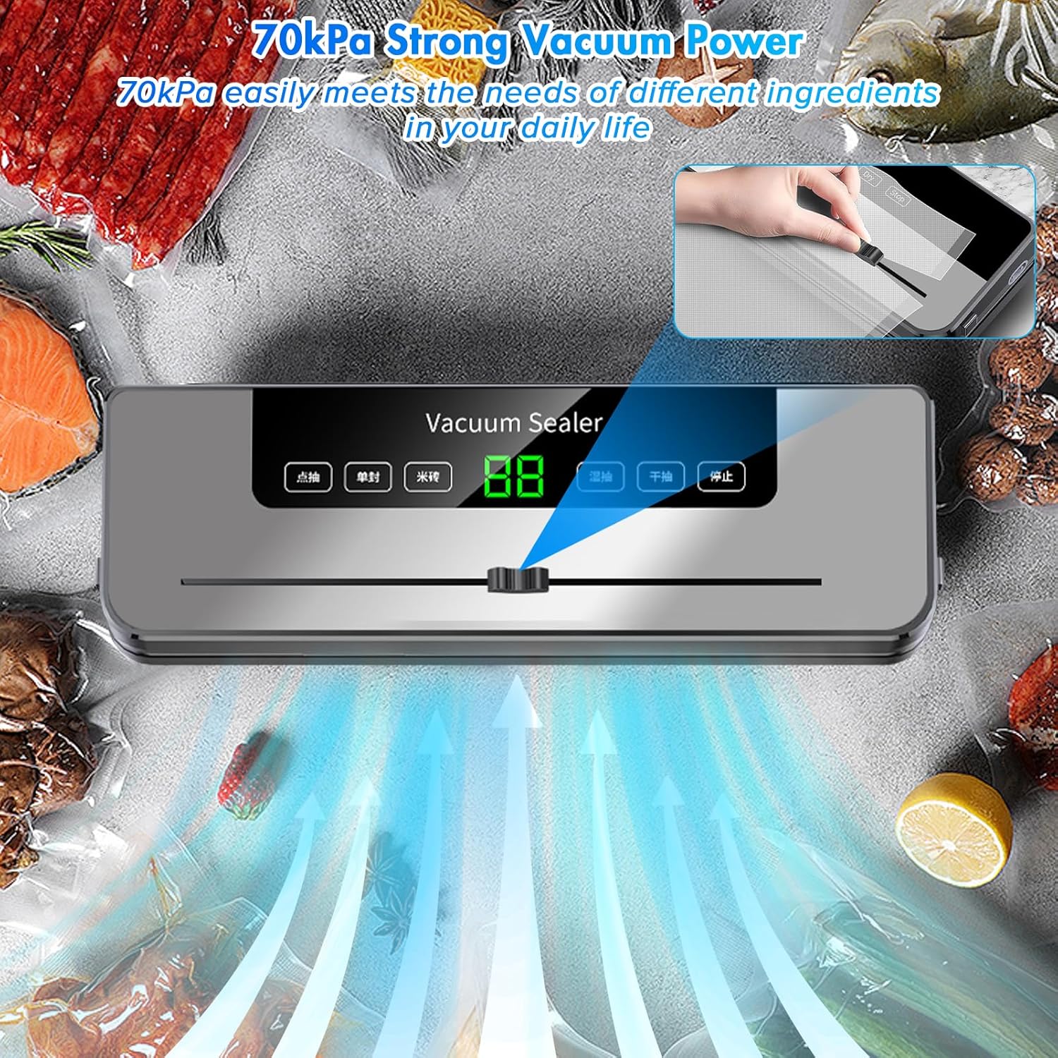 Вакуумная упаковочная машина с – обзор и цена Meal Prep Vacuum Seal