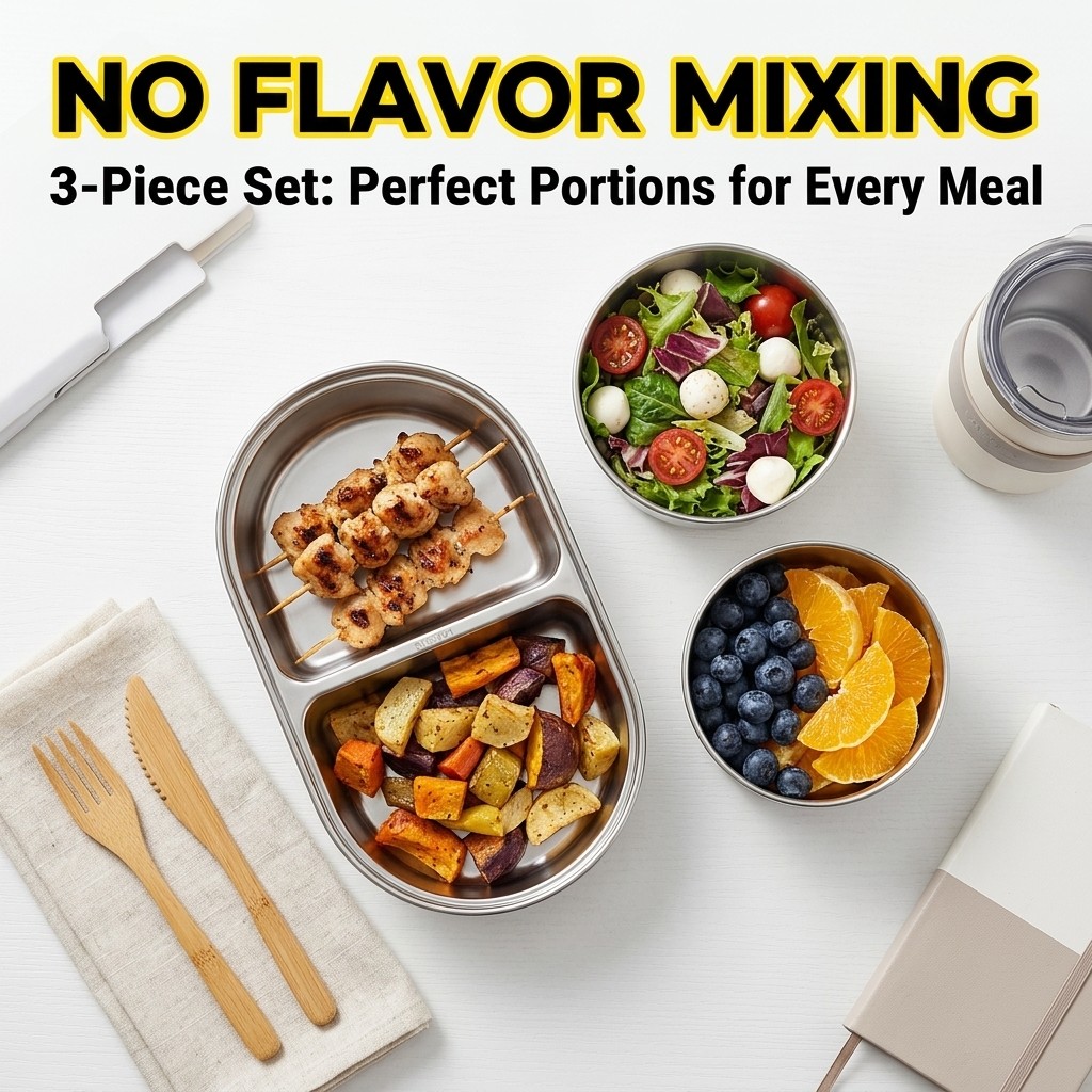 Набор ланч-боксов из нержавеющ – обзор и цена Meal Prep Meal Ideas
