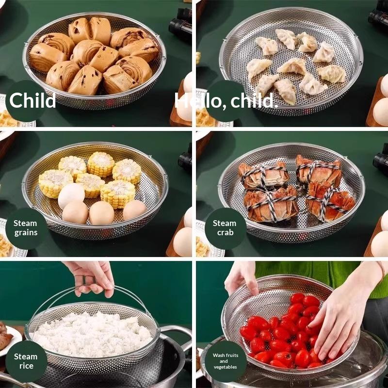 Корзина-пароварка из нержавеющ – обзор и цена Meal Prep Seafood
